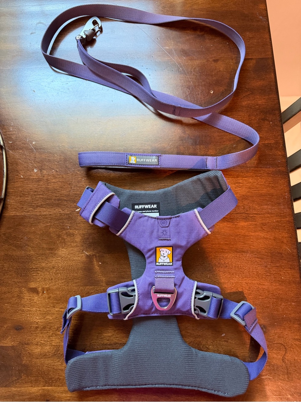 Ruffwear harness and leash set